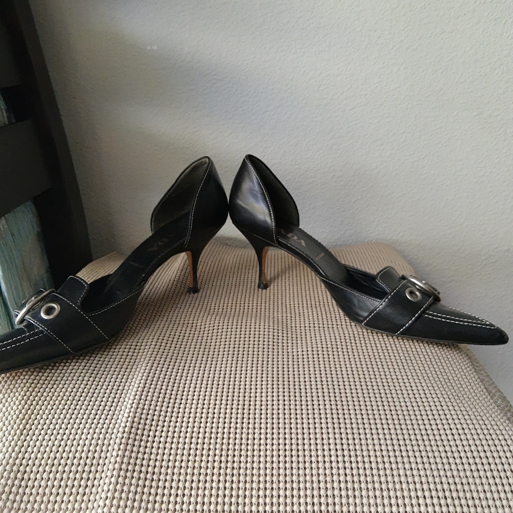 Prada Black Leather Shoes - Picture 5 of 8